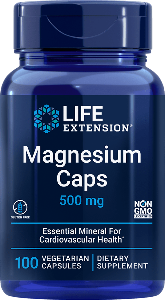 LIFE EXTENSION Magnesium 500mg (100 вег.кап.)