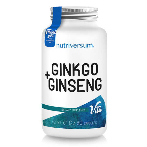 Nutriversum Vita Ginkgo+Ginseng (100 кап.)