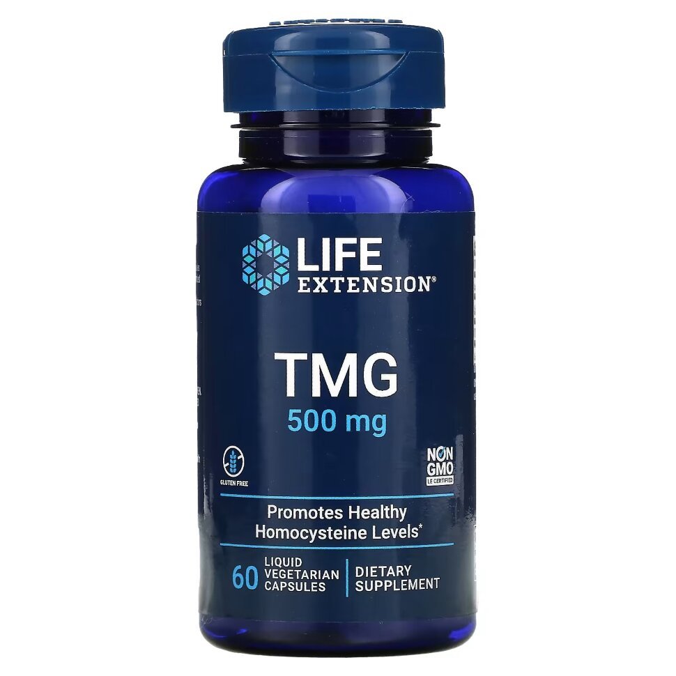 LIFE EXTENSION TMG 500mg (60 кап.)