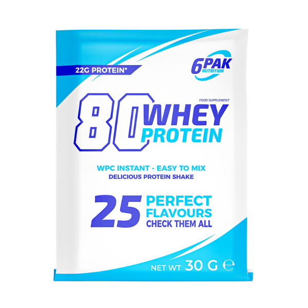 6PAK 80 Whey Protein (30г)