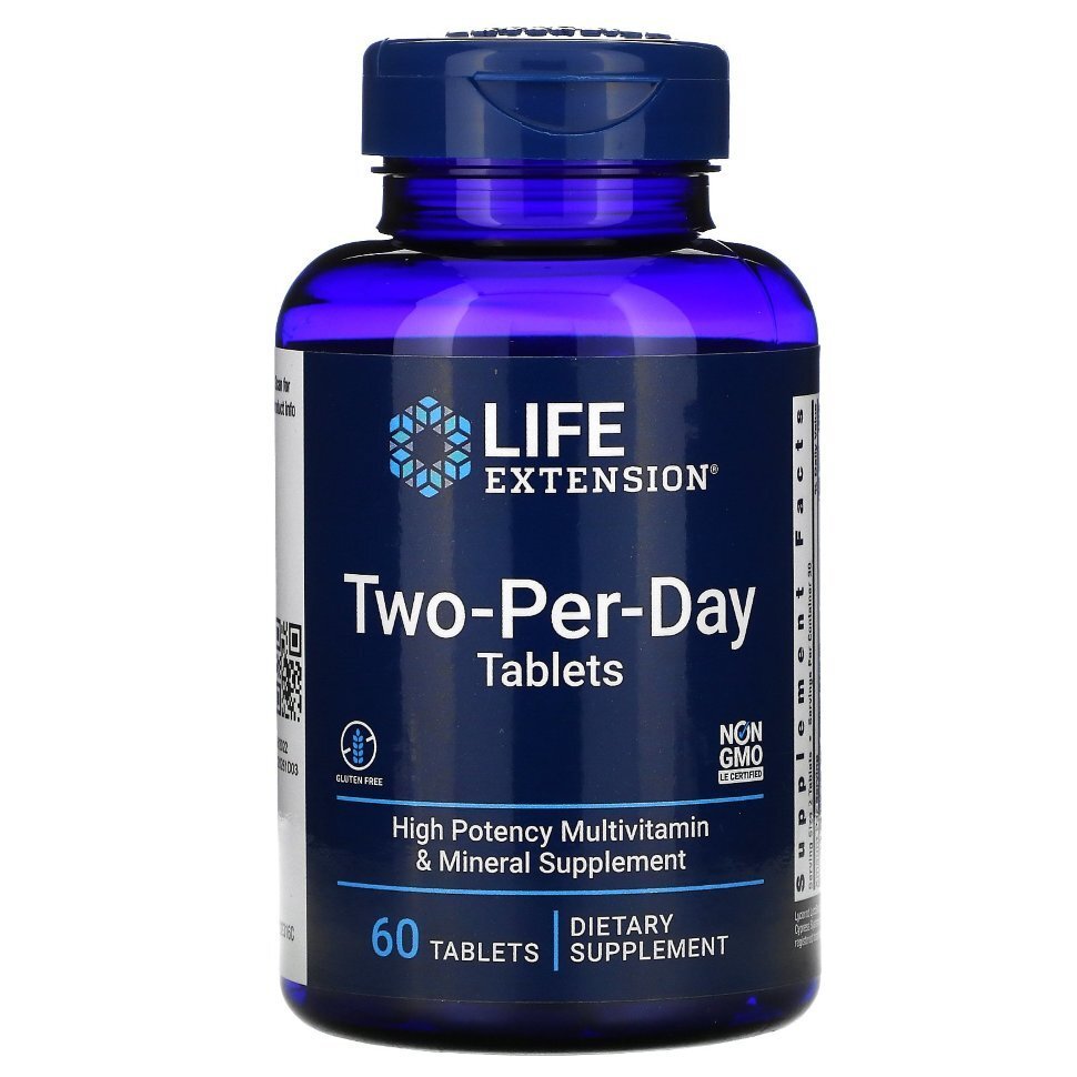 LIFE EXTENSION Two-Per-Day (60 кап.)