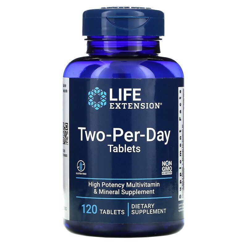 LIFE EXTENSION Two-Per-Day (120 таб.)
