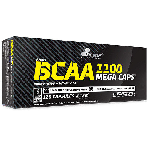 Аминокислоты Olimp BCAA 1100 Mega Caps (120кап)