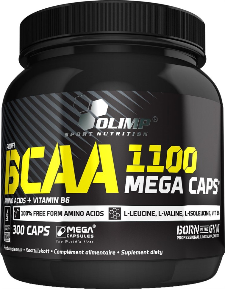 Аминокислоты Olimp BCAA 1100 Mega Caps (300кап.)