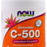 NOW Vitamin C 500 Chewable (100 таб.)