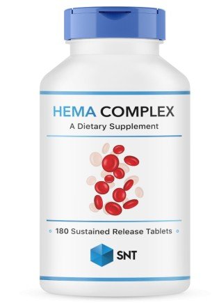 Витаминно-минеральные комплексы SNT Hema complex (180 кап.)