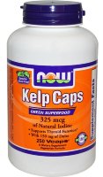 NOW Йод NOW Kelp 325mcg (250кап.) 