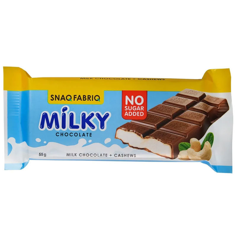SNAQ FABRIQ Молочный шоколад (55 гр.)