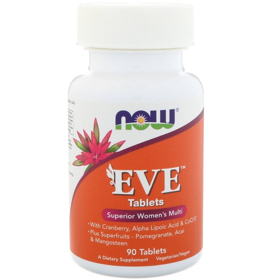 Женские витамины NOW EVE Womens Multivitamin (90таб.)