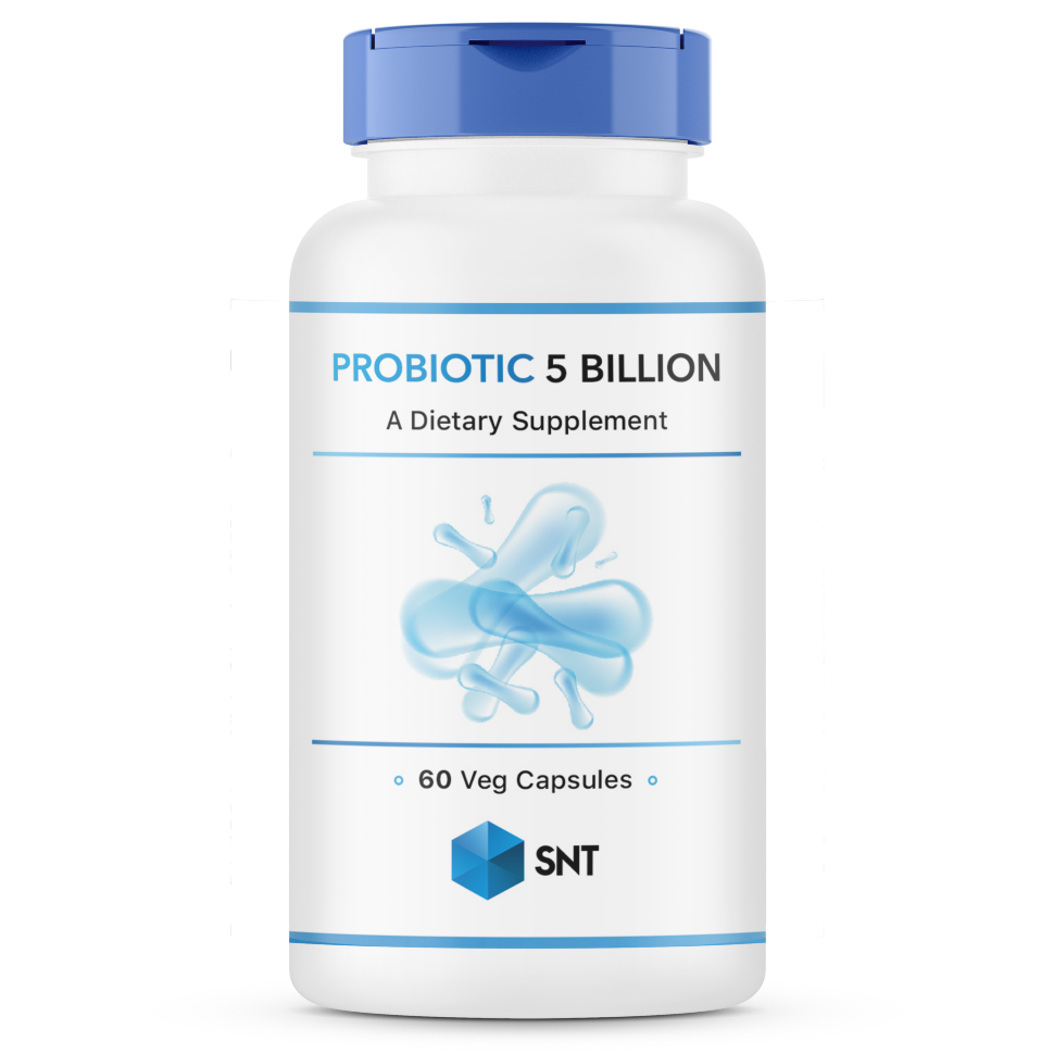 Улучшение пищеварения SNT Probiotic 5 млрд (60кап.)