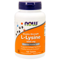 Лизин NOW L-Lysine 1000mg (100таб.)