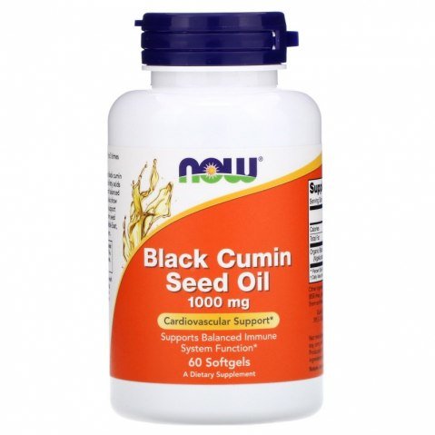 NOW Black Cumin Seed Oil (60 кап.) 