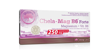 Магний Olimp Chela-Mag B6 Forte 250mg (60кап.)