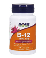 NOW NOW Vitamin B-12 1000mcg (100 пастилок) 