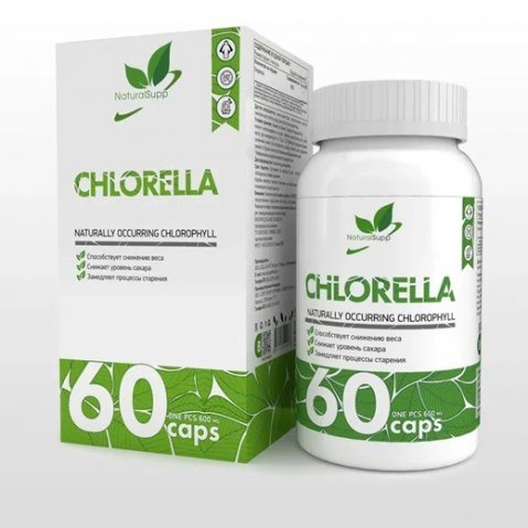 NATURALSUPP Chlorella 400mg (60 кап.)