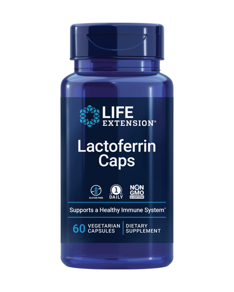 LIFE EXTENSION Lactoferrin (60 вег.кап.)