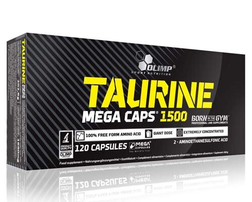 Отдельные аминокислоты Olimp Taurine mega (120кап)