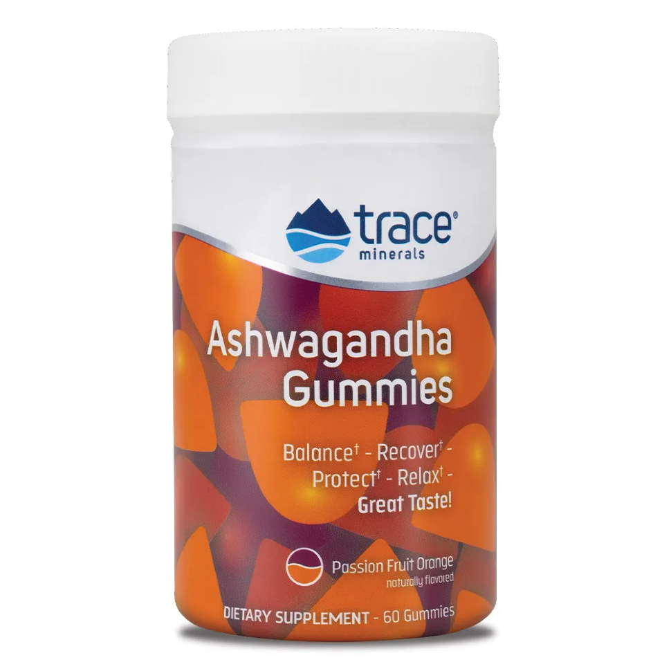 Trace Minerals Ashwagandha Gummies (60 жеват. таб.)