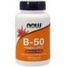 Витамины NOW Vitamin B-50  (100 кап.)