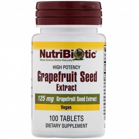 NUTRIBIOTIC Grapefruit Seed Extract 125 mg (100 таб.)