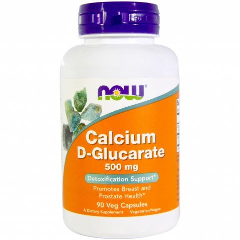 NOW Calcium D-Glucarate 500mg (90 кап.)