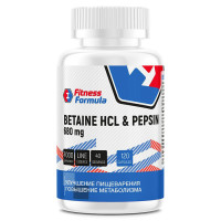 FITNESS FORMULA  Betaine HCL+Pepsin 680mg (120кап.)