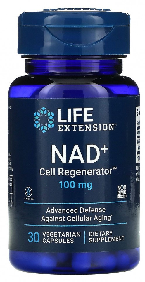 LIFE EXTENSION NAD+ Cell Regenerator 100mg (30 вег.кап.)