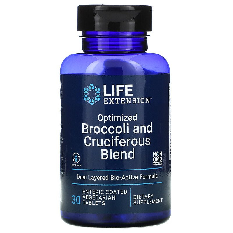 LIFE EXTENSION Optimized Broccoli (30 veg. таб)