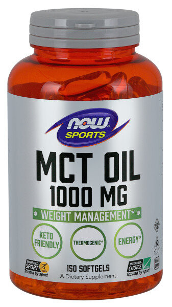 NOW Pure MCT OIL 1000mg (150кап.)
