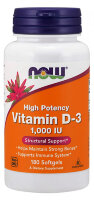 NOW NOW Vitamin D-3 1000 (180 жев.таб.) 