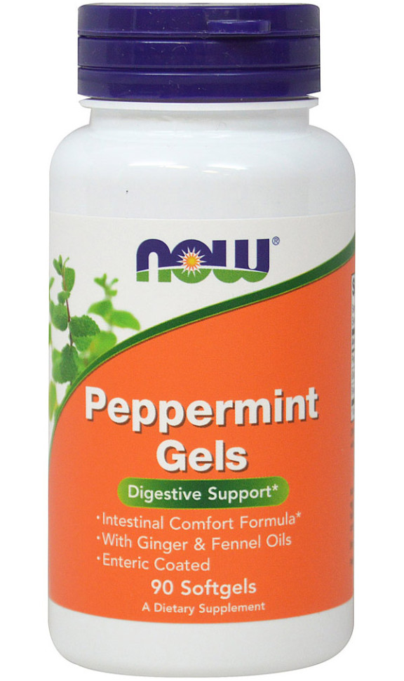 NOW Peppermint (90 softgels кап.)