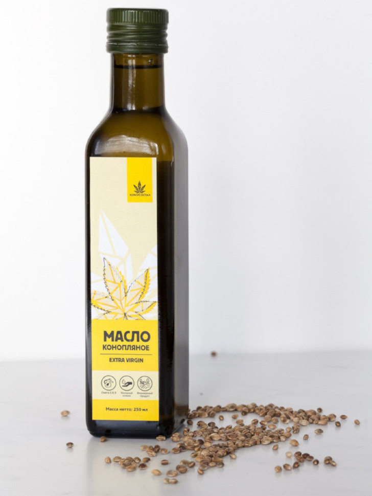Масло конопляное Extra Virgin