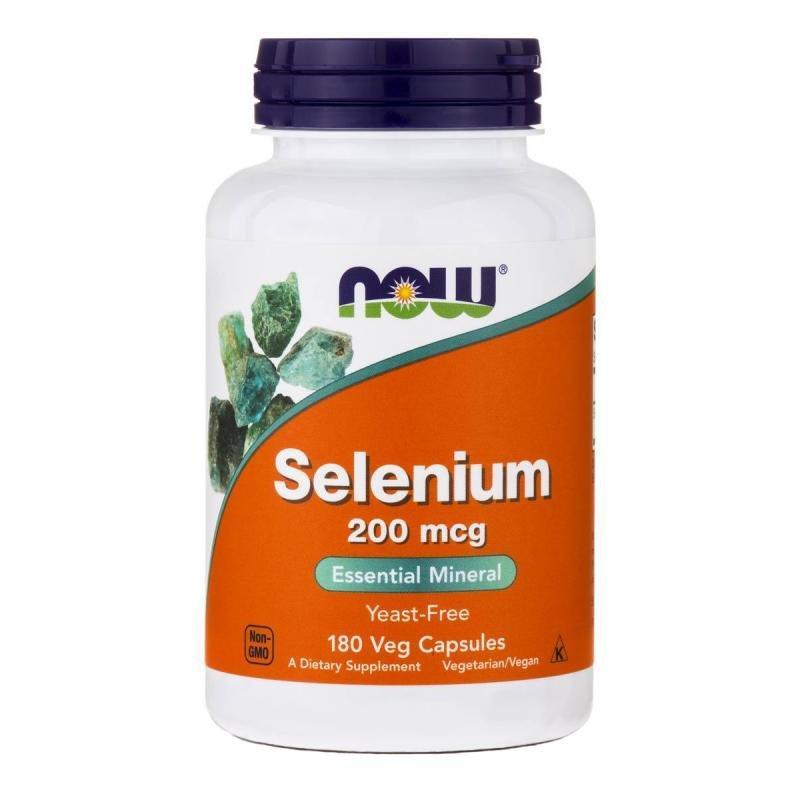 NOW Selenium 200mсg (180кап)
