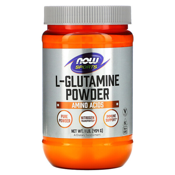 NOW L-Glutamine Powder 1 lb (454 г.)