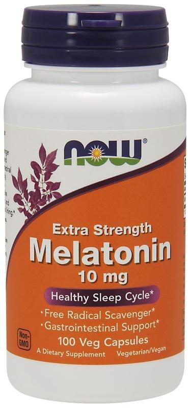 Мелатонин NOW MELATONIN 10mg  (100 кап.)