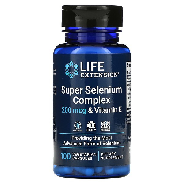 LIFE EXTENSION Super Selenium Complex 200mcg (100 вег.кап.)