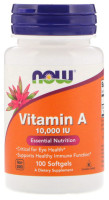 NOW Vitamin A 10000IU (100кап.)