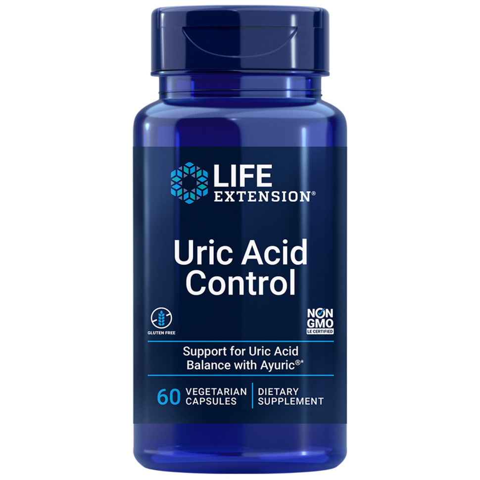 LIFE EXTENSION Uric Acid Control (60 вег.кап.)