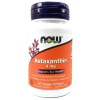 Антиоксидант NOW Astaxanthin 4mg (60кап.)