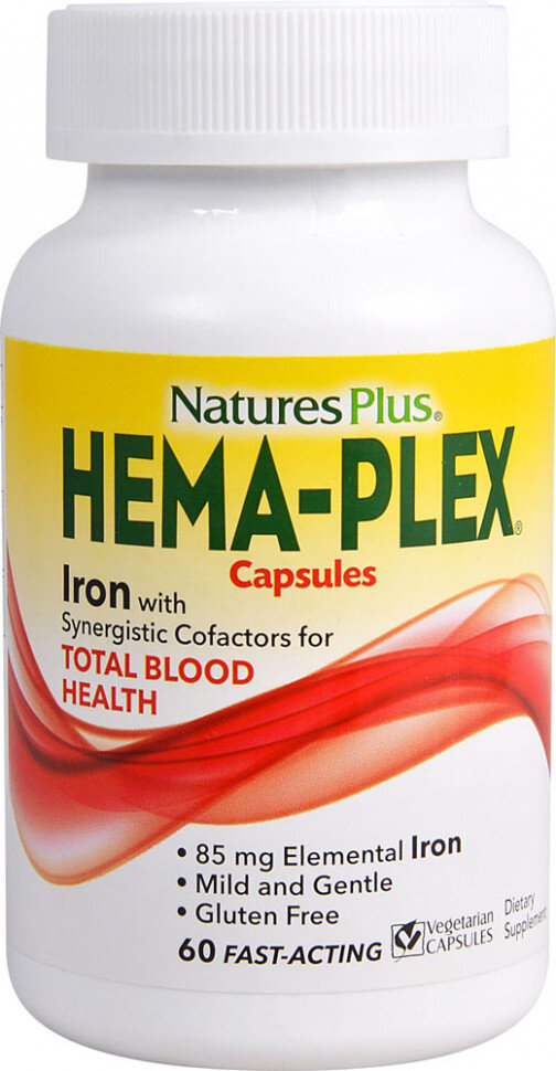 Hema-Plex Iron 85 mg (60кап.)