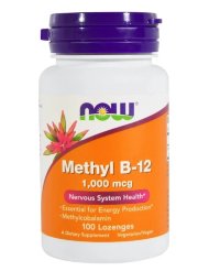 NOW NOW Methyl B-12 1000mcg (100таб.) 100 таб