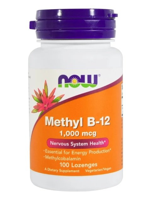 NOW Methyl B-12 1000mcg (100таб.)