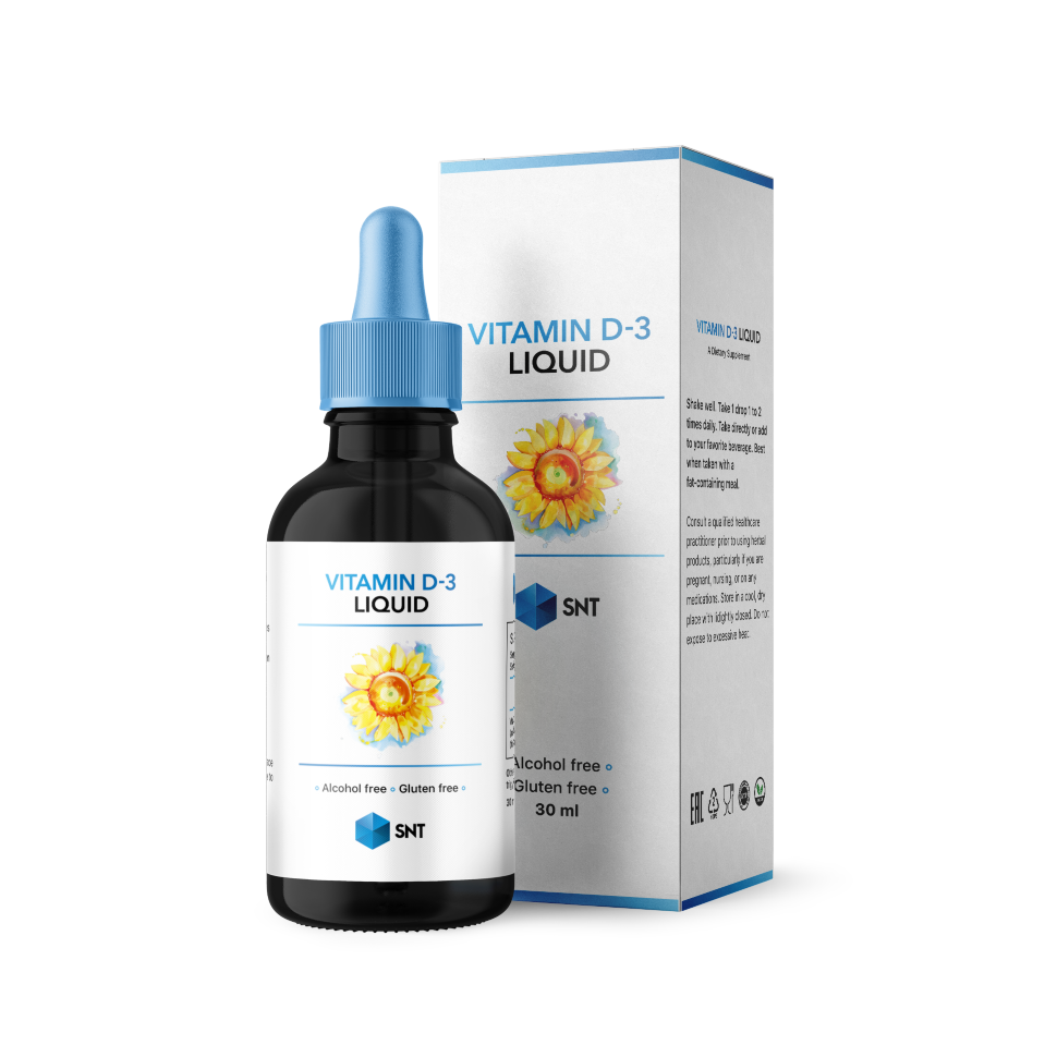 Отдельные витамины SNT Liquid Vitamin D3 drops (30 мл.)